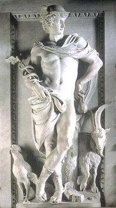 Hermes era o mensageiro dos deuses, deus da velocidade e do comércio.