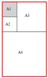 91 Questão 2. a) Como a área do quadrado sombreado é igual a 4 cm², então seu lado mede 2 cm. Note que, o lado do quadrado 2 coincide com o lado do quadrado 1, ou seja, sua área também vale 4 cm².