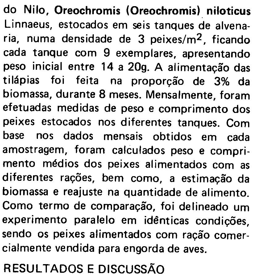 Linn; feno de rama de batata doce, Ipomea batatas Poir; cuim de arroz, Oriza sativa Linn; caju natural concentrado, Anacardium occidentale' Linn.