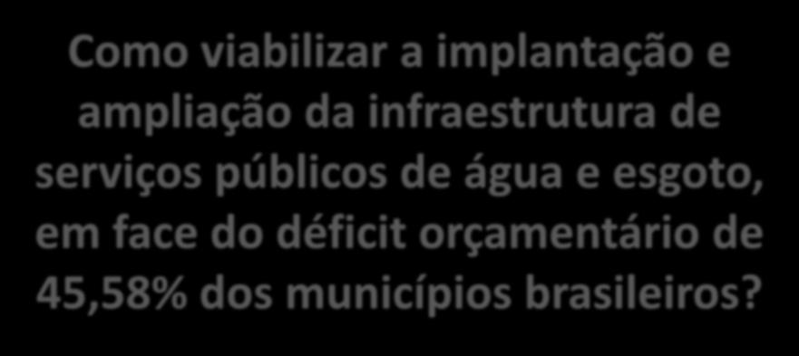 serviços públicos de água e esgoto, em face do