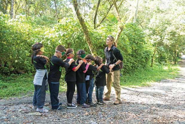 Sob orientação da equipe da Innovare - Educação, Tecnologia e Sustentabilidade, aplicamos metodologias para identificarmos algumas percepções sobre o Parque.