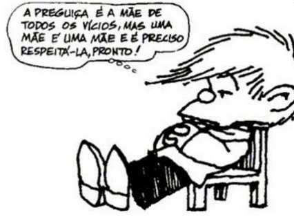 .. (2º quadrinho), há o emprego de operadores circunstanciais com noção semântica de tempo e condição, respectivamente. II. A oração Quando eu crescer.