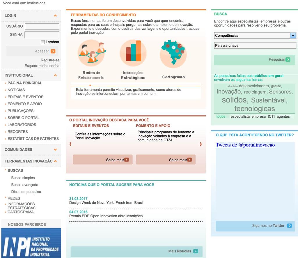Portal Inovação - MCTIC