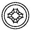 D1= 10,5 mm Ø 4,2 - D1= 11 mm L (mm) 9,5 13 16 19 Ø (mm) 3,5 1000 0,62 1000 0,83 1000 0,92 1000 1,00 4,2 1000 0,87 1000 0,97 1000 1,00 25 32 1000 1,17 1000 1,22 1000 1,40 AÇO ZINCADO Ø (mm) 4,2 4,8