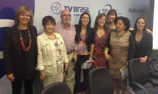 e Ouvidor-Geral da República, José Eduardo Romão. Ouvidora da UnB, Eurides Pessoa, e ouvidores de outras nacionalidades. Fotos: arquivo Ouvidoria da UnB.