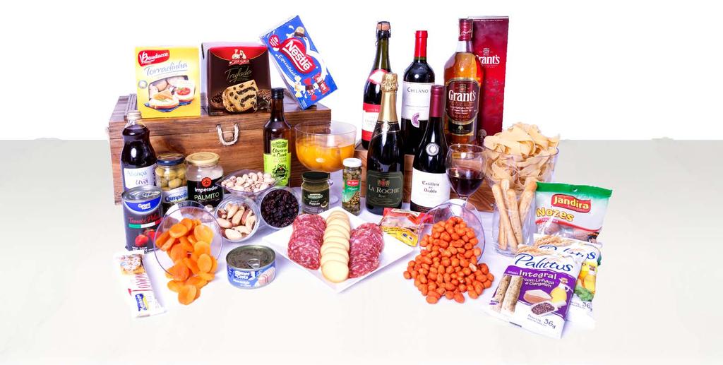 Rubi R$ 499,90 33 itens 1 Panettone Trufado Choc Meio Amargo 550gr...Casa Suiça 1 Whisky Grants Family Reserva 8 anos 1L...Grant s 1 Vinho Tinto Lambrusco Poderi Alti gfa. 750ml.