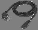 (L 3 mt) CPLA002 DRAINING HOSE (L 0.8-2.7 mt) CPLA001 POWER CORD (L 2.