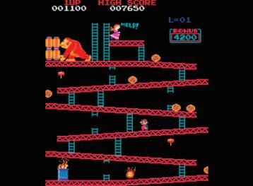 33 Figura 08 Donkey Kong, primeiro jogo de Shigeru Miyamoto Fonte: Barton e Loguidice (2009) De acordo com Barton e Loguidice (2009) a franquia Donkey Kong garantiu à Nintendo mais de US $ 280