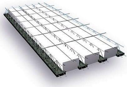 5 Figura 1 Laje treliçada unidirecional com EPS Fonte: Sahecc lajes (2008) Figura 2 - Laje treliçada unidirecional com EPS Fonte: Tecnocell (2008) 2.3.