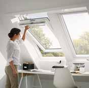 basculante, que permite rodar a janela a 80 graus para limpeza do vidro exterior. A ventilação com a janela fechada é possível. Não deve instalar-se a uma altura inacessível.