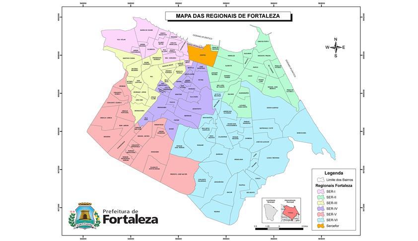 Fortaleza: Visão Geral População: Fortaleza com aproximadamente 2 milhões e 600 mil habitantes.