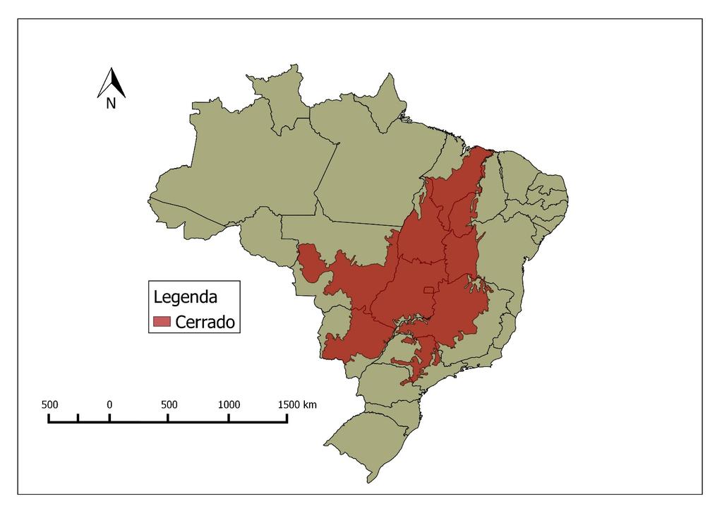 CERRADO 1 Savana Brasileira; Segundo maior bioma; 1