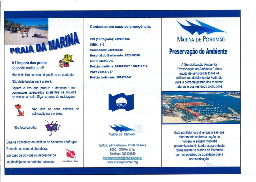 2. (I) O Código de Conduta Ambiental está afixado no Porto de Recreio ou Marina.