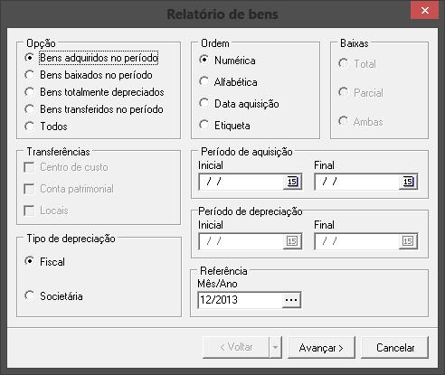 16.3 Relatório de Depreciação PAT_RelDepreciacao.