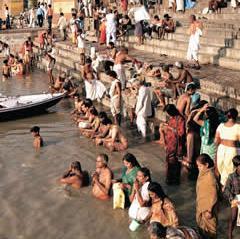 há muitos cadáveres que são jogados no rio Ganges.