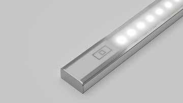 Artetílica Parceiro Bartzen que desenvolve acessórios de iluminação com lâmpadas de LED para móveis.