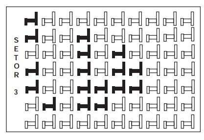 Lima, O número da representação do quipus da Figura 2, em base decimal, é A) 64. B) 46. C) 064. D) 640. E) 4 60. 8. ENEM - 20) Em um certo teatro, as poltronas são divididas em setores.