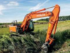 Zaxis-6 permite otimizar os desempenhos da nova ZX210LC-6, com maior eficiência