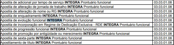 OBSERVAÇÃO IMPORTANTÍSSIMA: As principais solicitações recebidas pelos Centros de Recursos Humanos CRH devem ser cadastradas, inicialmente, na série documental (006.01.10.