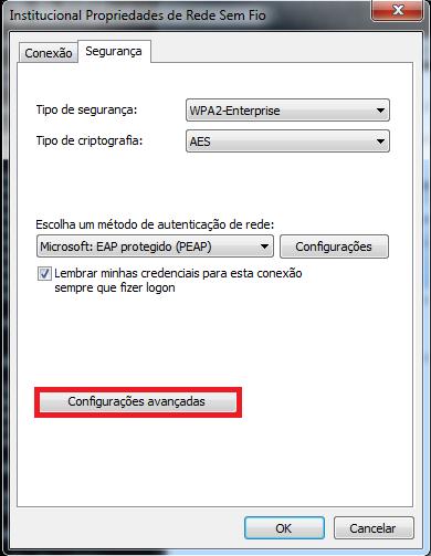 estas configurações: