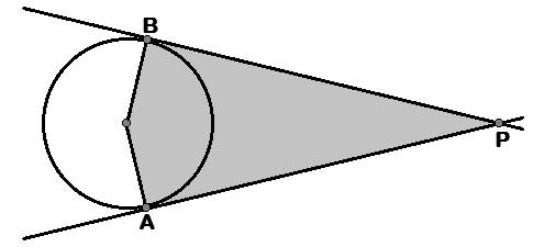 11) (UFRGS) O apótema de um triângulo equilátero inscrito em um círculo mede 1cm. A área, em cm do hexágono inscrito neste círculo a). b). c) 4. d) 6. e) 4.