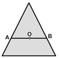 Se a + p = 1, o comprimento de cada palito, em centímetros, a) 1 b) c) d) 4 e) 5 ) (UFRGS) Na figura, o triângulo