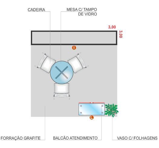 O arquivo da imagem a ser utilizada no painel do estande padrão, deve ser criado e enviado pelo patrocinador.