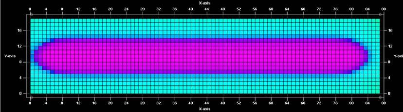 Variação da impedância (gm/cm 3 m/s) acústica e temperatura ( F) após 9 anos de