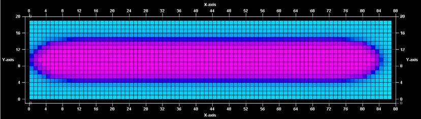 Variação porcentual da impedância acústica (gm/cm 3 m/s) após 9