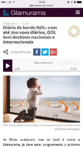 tipo de comunicação de marca pioneiro, moderno, ainda sem concorrentes à altura no Brasil. Ex.