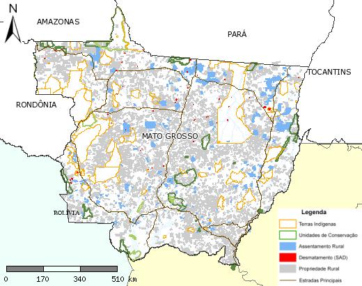 Mato Grosso em agosto de 2007.