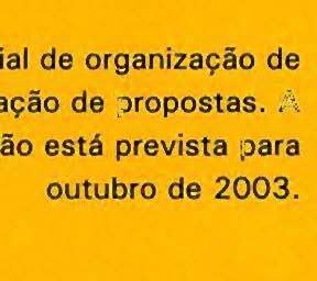 o trabalho encontra-se na fase inicial de organização de informações e