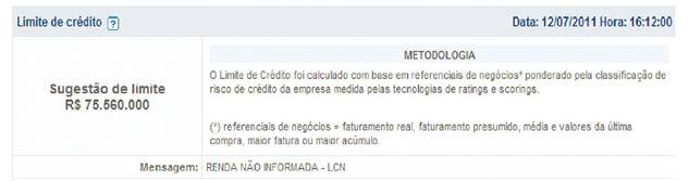 com base em pesquisas e indicadores de mercado e informações constantes na base de dados Serasa Experian. 5.