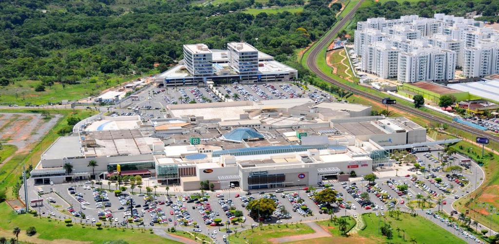 projeto de torre comercial, composto por duas torres, integrado ao ParkShopping,