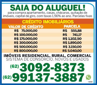 8 classificados Goiás, Tocantins e DF, 17 de Julho de 2018 Diário Do EstaDo JD. GOIÁS Apartamento 3 suítes, 128m². Geniale Flamboyant. TEL:4007- PQ. ATHENEU Casa 3 quartos 1 suíte. COD: 2415.
