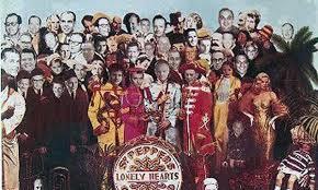 THE BEATLES SGT PEPPER S LONELY HEARTS CLUB BAND Lançamento do álbum: 26 de maio de 1967 Inovação na cultura pop, fazendo uma ponte fixa entre cultura pop e arte