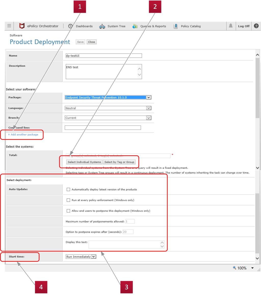 Escolher o tipo de implementação Estas definições de configuração foram removidas e a definição é agora configurada automaticamente.