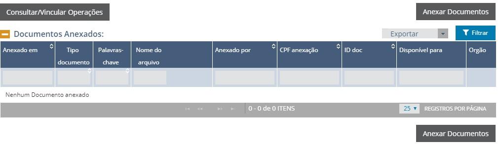 Fig. 19 Clicando no texto Download de todos os documentos do Dossiê, o sistema faz o download de um arquivo compactado com todos os arquivos já anexados no dossiê Ao clicar no botão