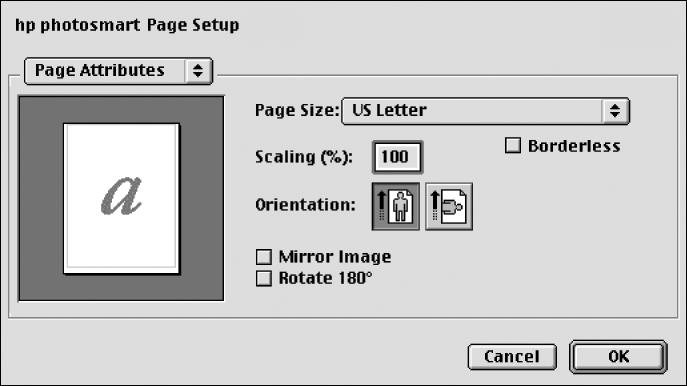 capítulo 5 imprimir do Macintosh Antes de iniciar, certifique-se de que a impressora esteja conectada ao computador e que o software da impressora que vem junto na caixa esteja instalado e que tenha