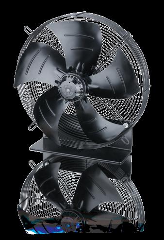 Ventilador Axial - Rotor Externo Ventilador Axial - Rotor Externo / External Rotor Fan Motor Os Ventiladores Axiais Elgin são motores de rotor externo equipados com protetor térmico e eixo montado