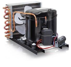 Principales Aplicaciones: Expositores y refrigeradores tipo exhibidor Mini cámaras de refrigeración Refrigeradores comerciales Bebederos Enfriadores de líquidos Elgin