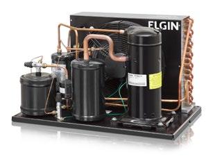Unidade Condensadora Elgin USMB Unidad Condensadora Elgin USMB Elgin USMB Condensing Unit As Unidades Condensadoras Elgin USMB foram desenvolvidas para aplicações para congelados e resfriados.