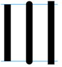 Gradientes Como em qualquer programa de desenho normal, podem preencher e contornar as formas usando gradientes lineares ou radiais.