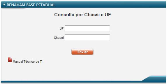 2.1.2.1 Consulta por Placa e UF 2.1.2.2 Consulta por Chassi e UF 2.1.3 