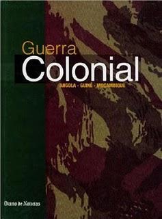 Publicação da Guerra Colonial, Angola, Guiné, Moçambique, da autoria de Aniceto Afonso e