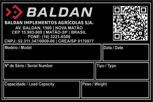 Figuras 67 Proprietário: Revenda: Fazenda: Cidade: Faça a identificação dos dados abaixo para ter sempre informações corretas sobre a vida da sua semeadora.