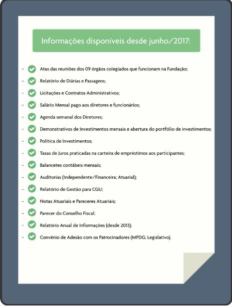 Transparência A Funpresp é pioneira entre as Entidades de Previdência Complementar do País a oferecer uma área de transparência.