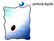 ou gotículas líquidas Partícula