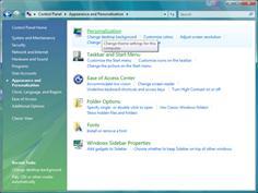 Windows Vista 1. Clique em "Start" (iniciar) e "Control Panel" (painel de controle).
