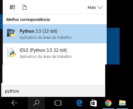 Ambiente e linguagem de programação Python INF 1025 - Introdução à